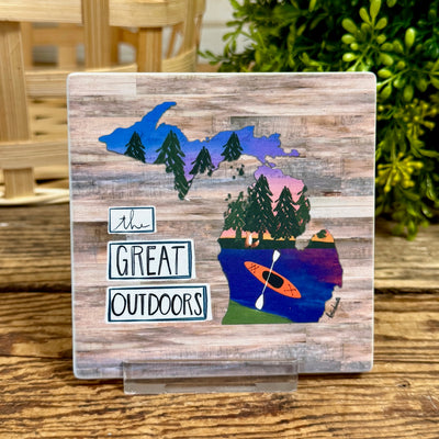 The Great Outdoors Michigan Coaster