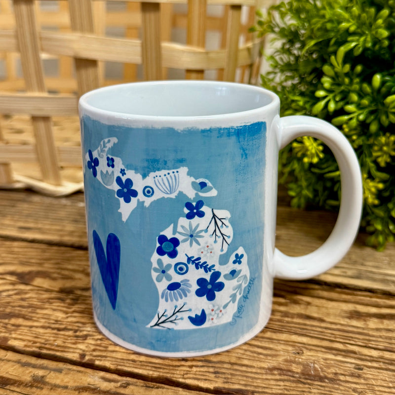 Honolulu Blue Michigan Mug