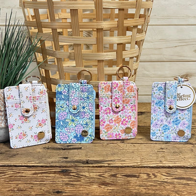 Floral Keychain Wallets