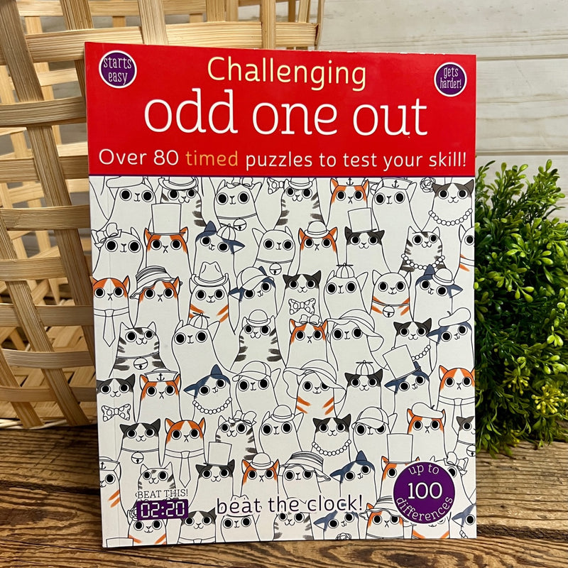 Odd One Out Timed Puzzles Book