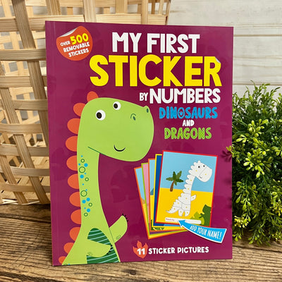 My First Sticker By Number Book