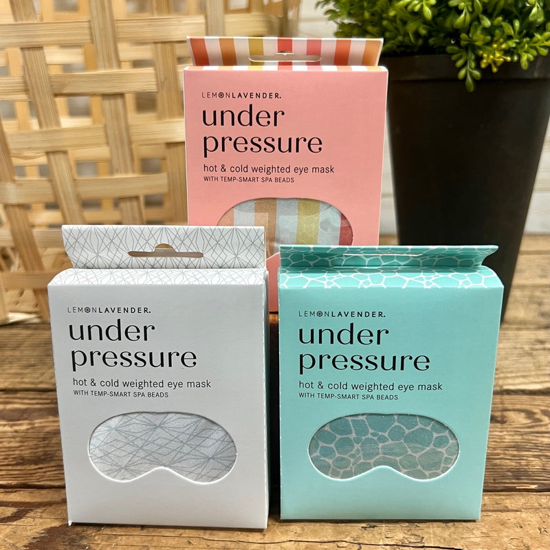 Under Pressure Hot/Cold Weighted Eye Masks