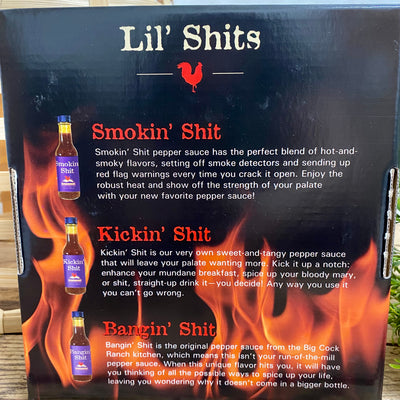 Lil Shits Pepper Sauce 3 Pack