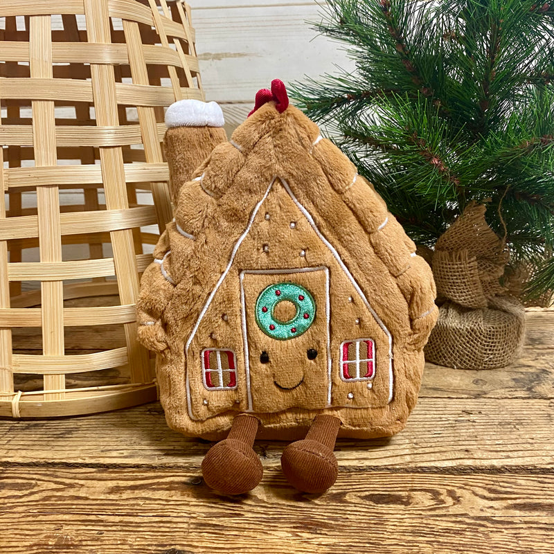 Amusable Gingerbread House Jellycat