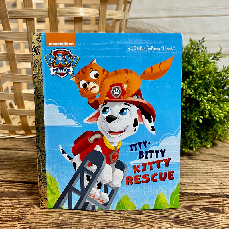 Paw Patrol Itty-Bitty Kitty Rescue Little Golden Book