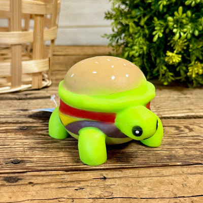 Squishy Turtle Burger Toy