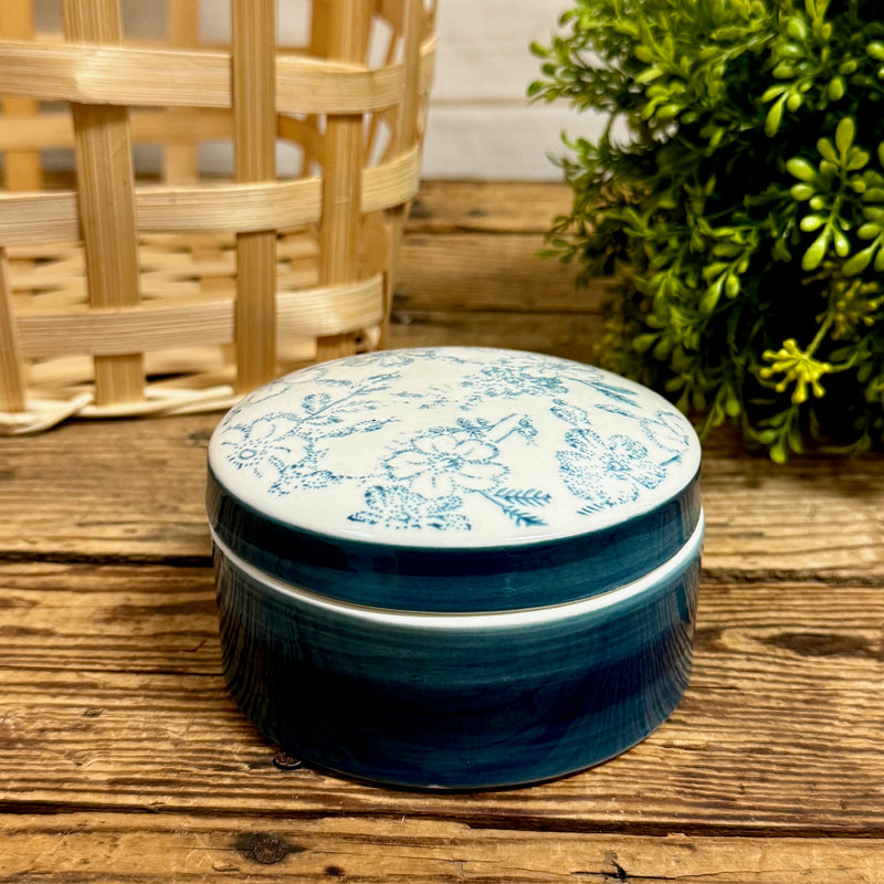 Cottage Blue Trinket Dish
