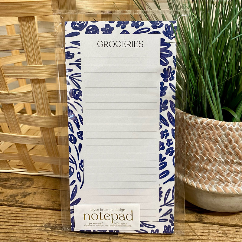 Grocery List Notepad