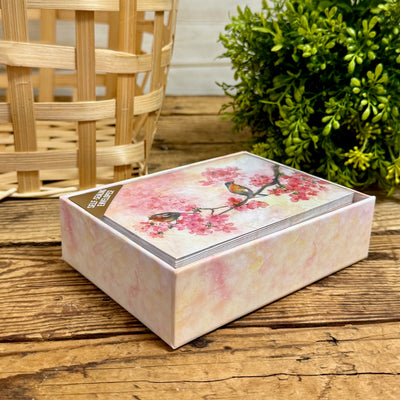 Cherry Blossoms Boxed Cards