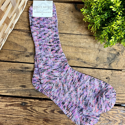 World's Softest Women's Ragg Crew Socks