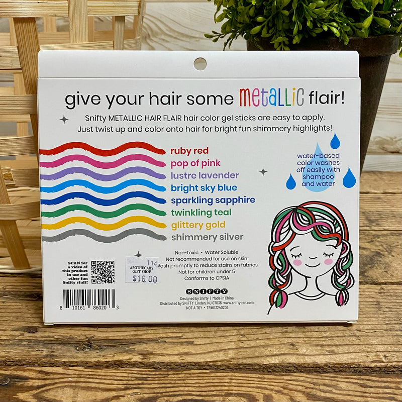 Hair Flair 8 Piece Gel Sticks