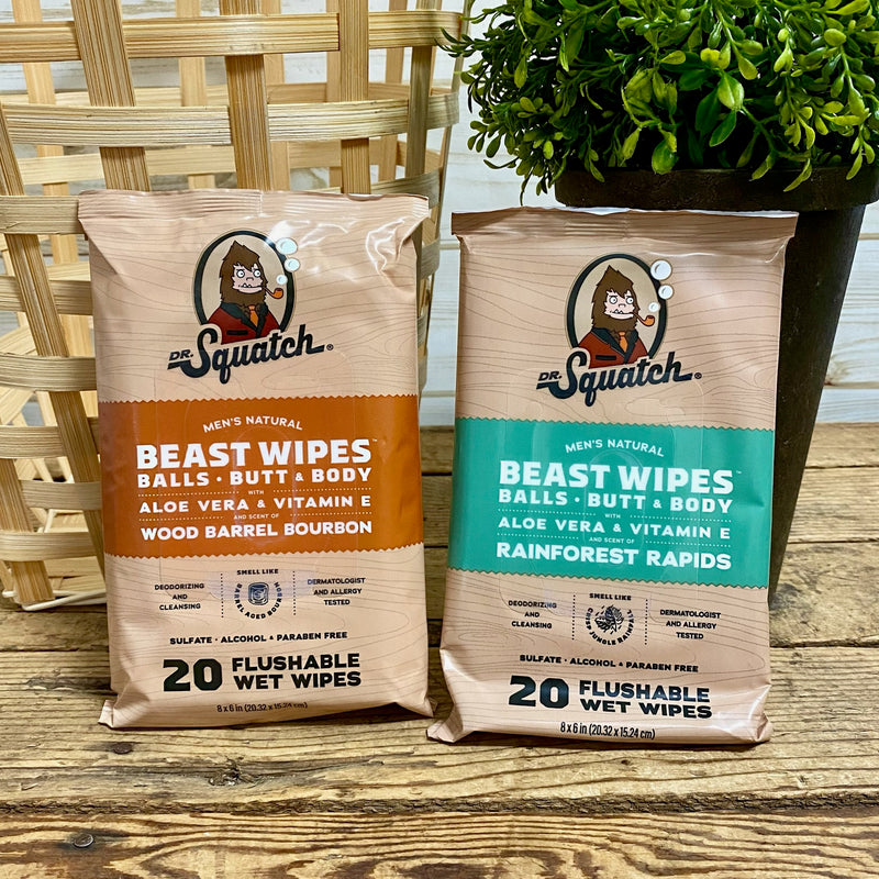 Dr. Squatch Beast Wipes