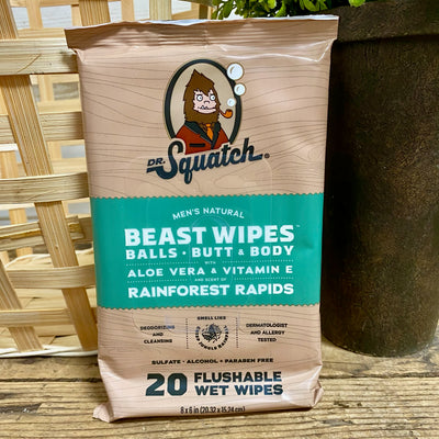 Dr. Squatch Beast Wipes