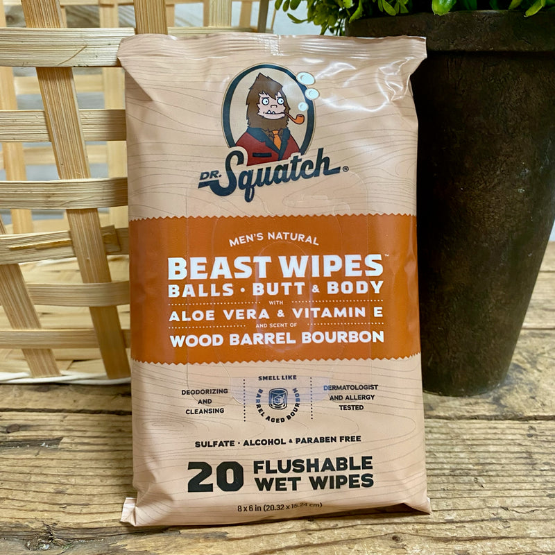 Dr. Squatch Beast Wipes