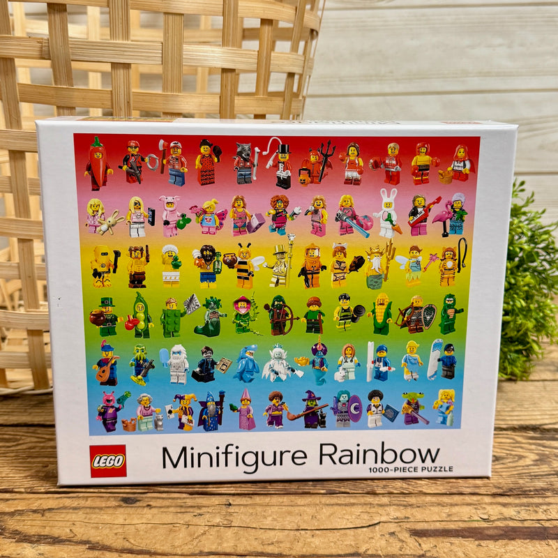 Minifigure Rainbow Puzzle