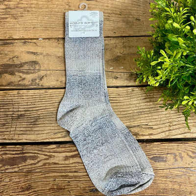 World's Softest Socks Rib Light Crew