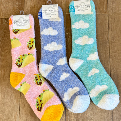 World's Softest Women's Cozy Crew Socks
