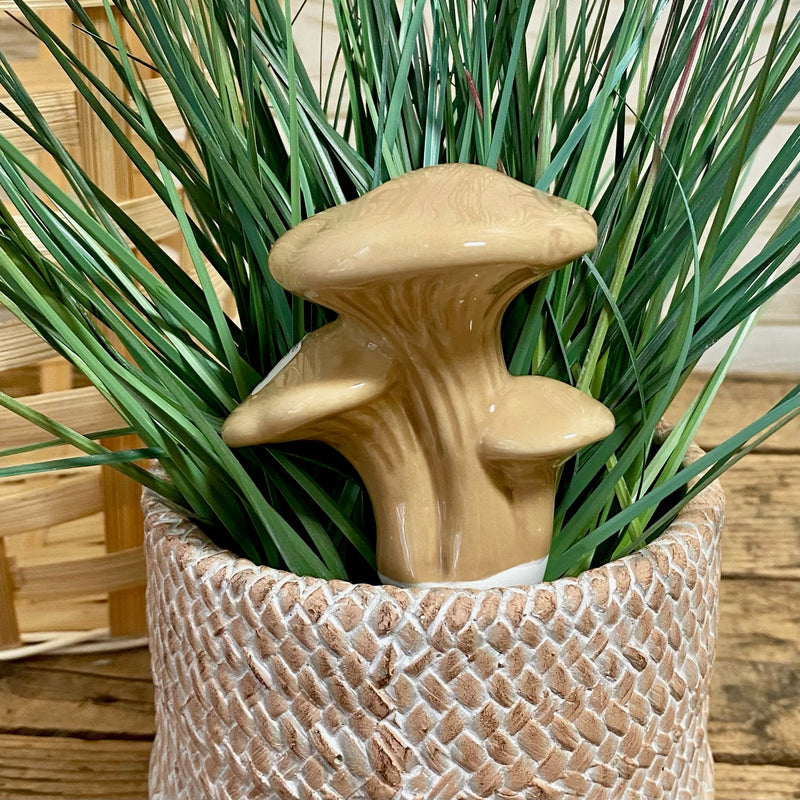 Mushroom Plant Stake