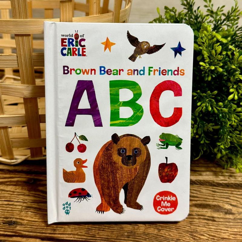 Brown Bear and Friends ABC Crinkle Me Cover Book