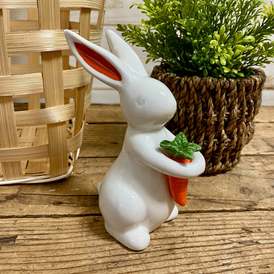 Ceramic Bunny With Carrot