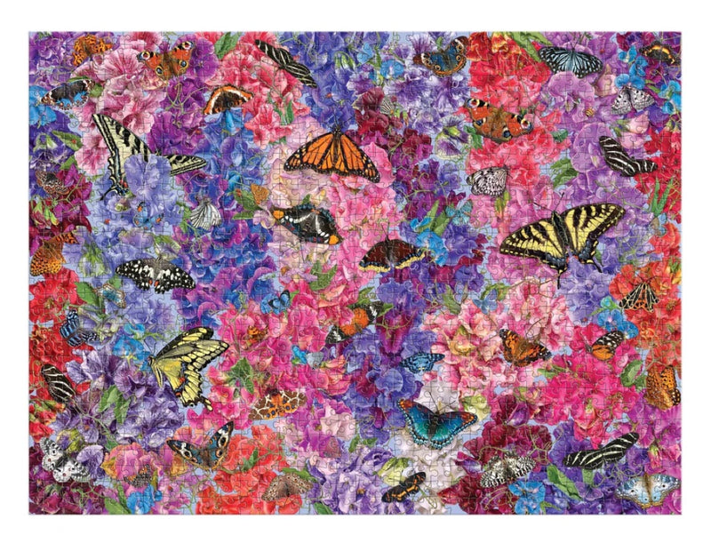 Butterflies in the Sweet Peas Puzzle