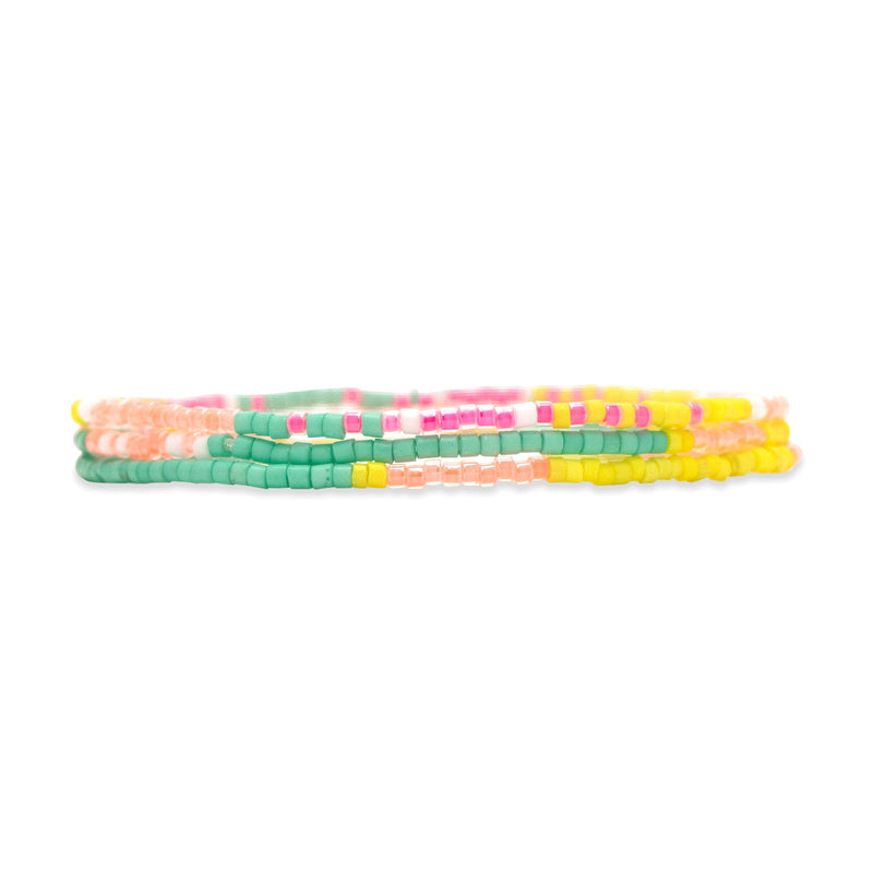 Nova Seed Pura Vida Stretch Bracelet Set
