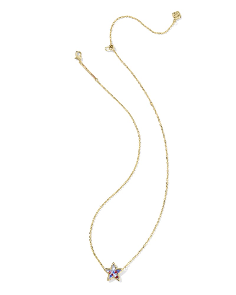 Cassidy Red, White, & Blue Kendra Scott Necklace