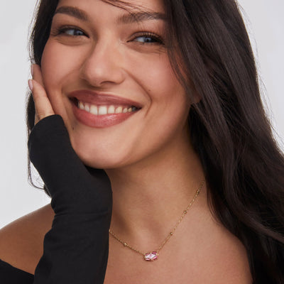 Elisa Lattice Frame Short Kendra Scott Necklace