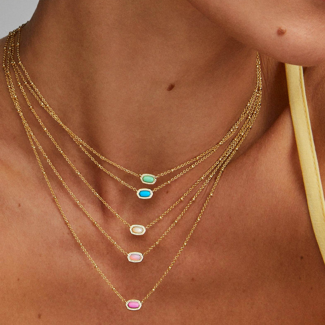 Mini Elisa Satellite Short Pendant Kendra Scott Necklaces