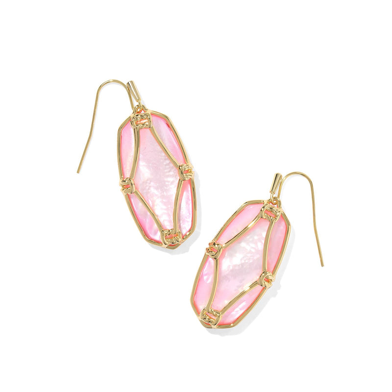 Elle Lattice Drop Frame Kendra Scott Earrings