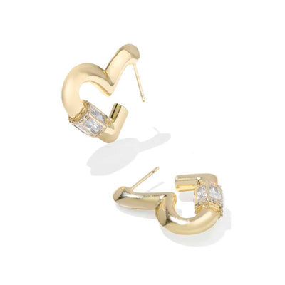 Emery Heart Hoop Kendra Scott Earrings