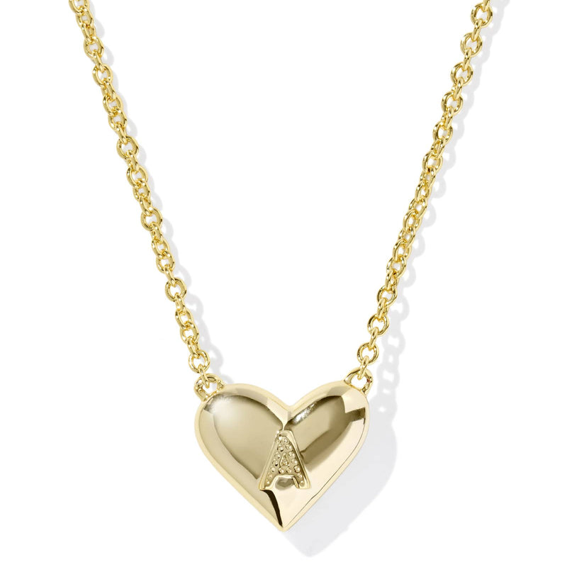 Ari Heart Letter Pendant Kendra Scott Necklaces