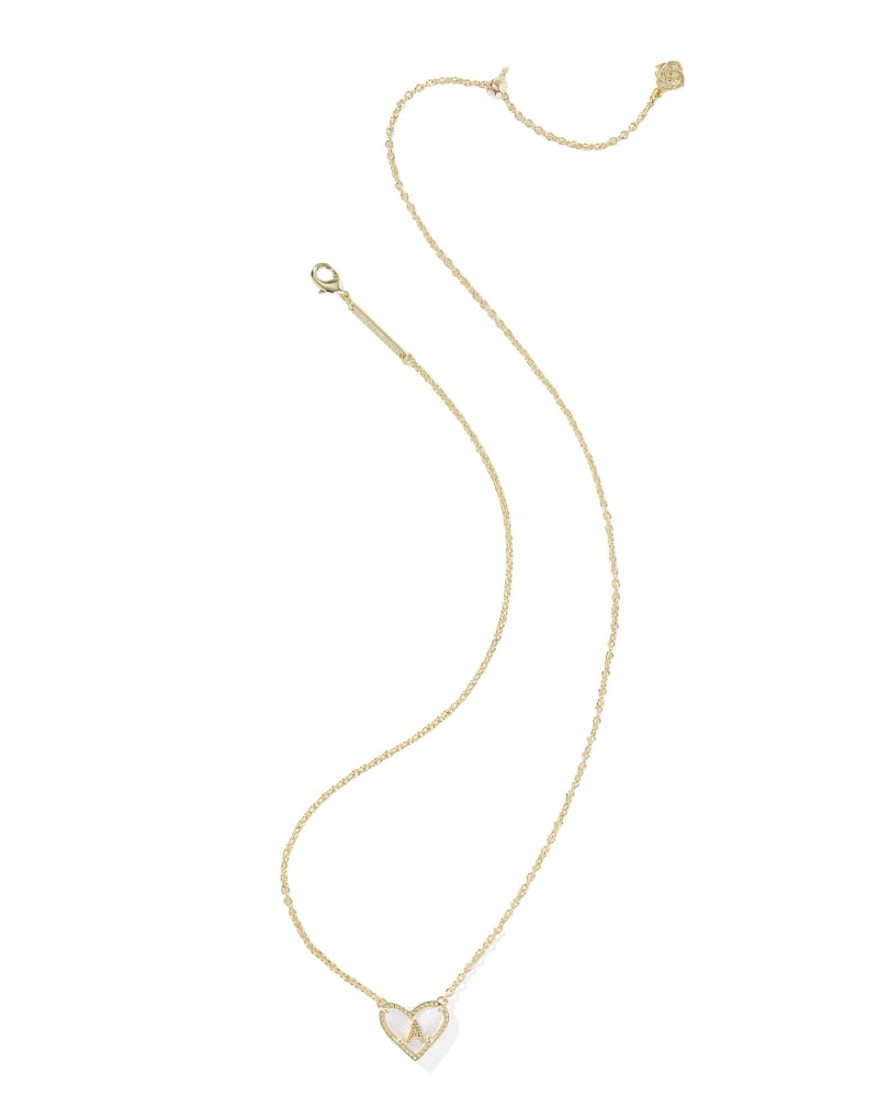 Ari Heart Letter Pendant Kendra Scott Necklaces