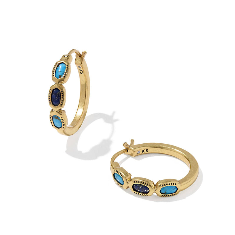 Mini Elisa Kendra Scott Hoop Earrings