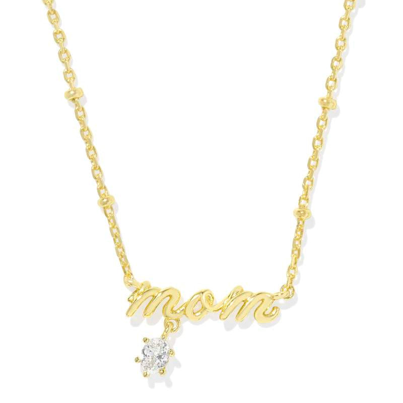 Mom Crystal Kendra Scott Necklace