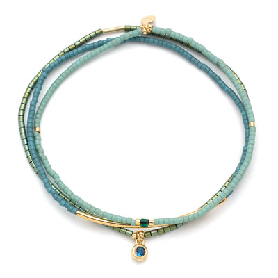 Chromocolor Miyuki Trio Beaded Bracelets