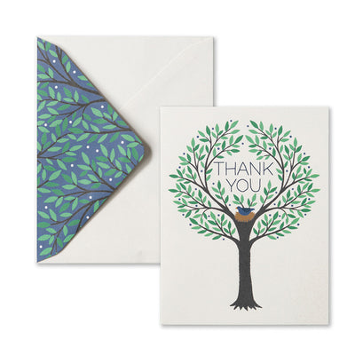 Nested Tree Boxed Thank You Cards