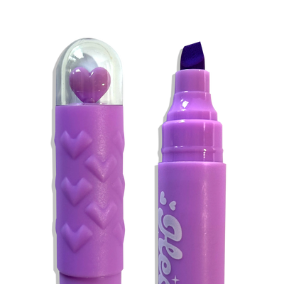 Heart Pops Highlighters 6 Pack