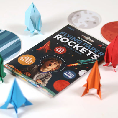 DIY Flying Paper Rockets
