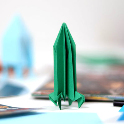 DIY Flying Paper Rockets
