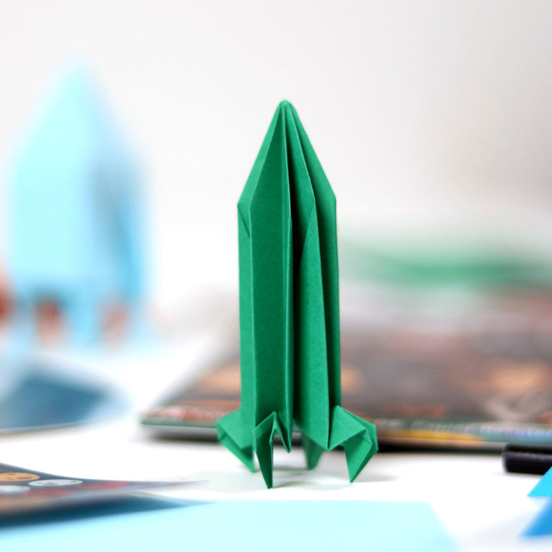 DIY Flying Paper Rockets