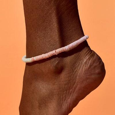 Pastel Puka Shell Pura Vida Bracelet
