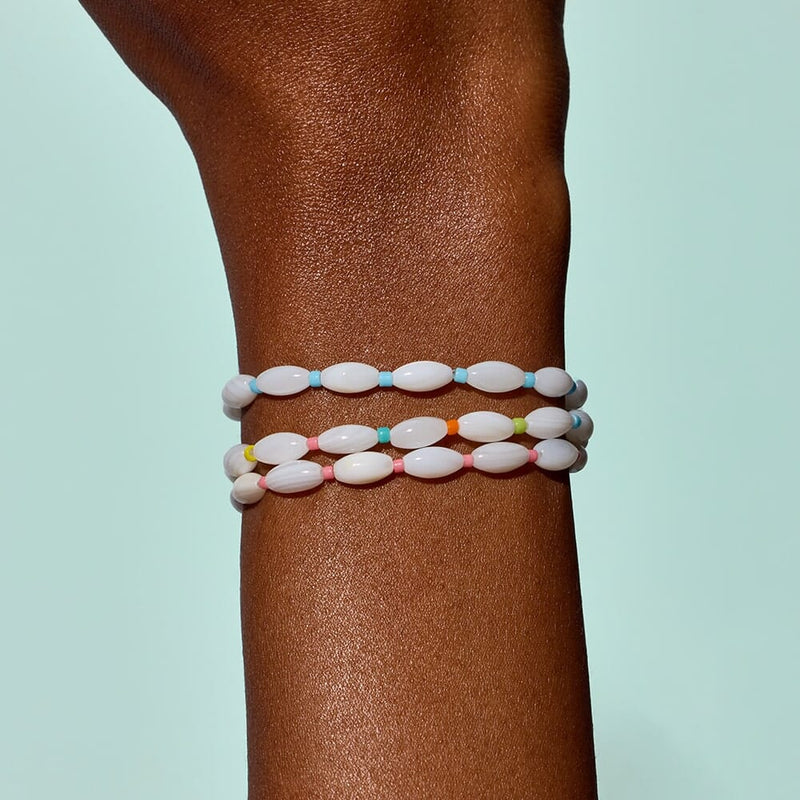 Rainbow Reef Pearl Pura Vida Bracelet