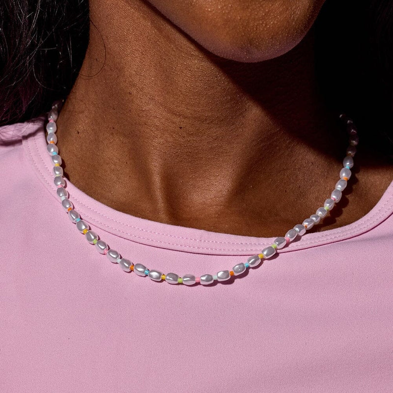 Rainbow Reef Pearl Pura Vida Necklace