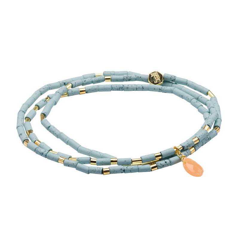 Teardrop Stone Wrap Bracelet/Necklaces