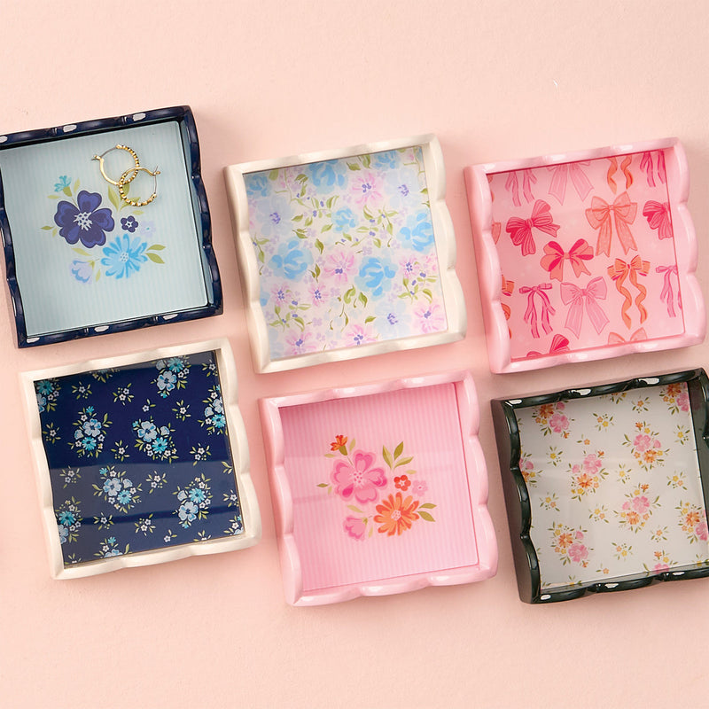 Scalloped Trinket Trays