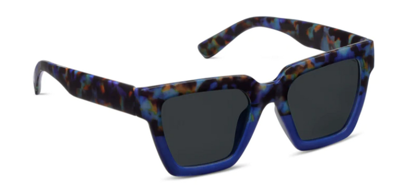 Peepers Out of Office Sunglasses in Cobalt