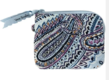 Sale Vera Bradley Coin Purse in Recycled Cotton
