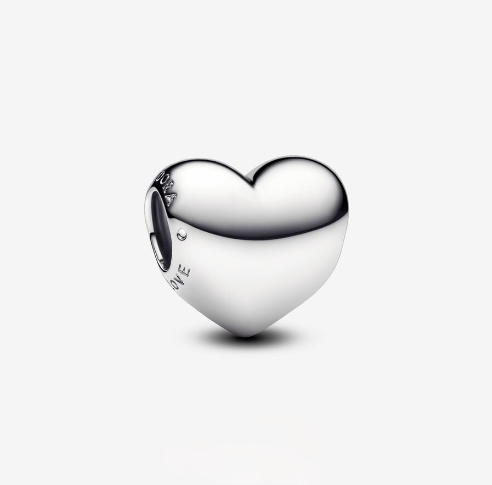 Be Love Engravable Heart Pandora CHarm