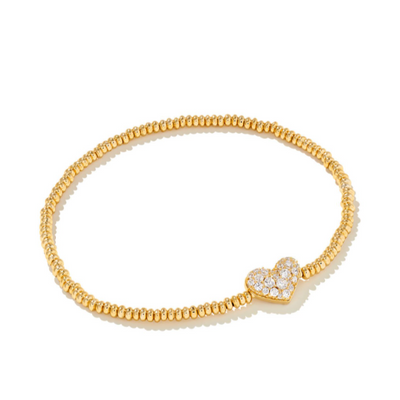 Ari Pave Heart Stretch Kendra Scott Bracelets